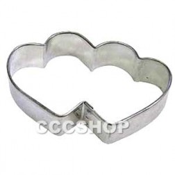Double Heart Cookie Cutter
