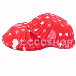 Hearts Mini Muffin Cake Case