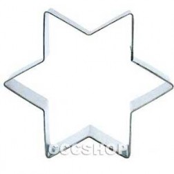6 Point Star Cookie Cutter