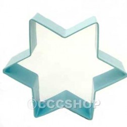 6 Point Star Polyresin Cookie Cutter