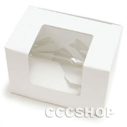 Easter Egg Box - Window White