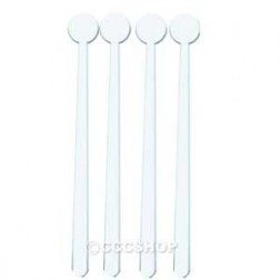 16 White Mocha Spoon Handle