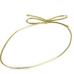 Pack of 5 Gold Stretch Loops