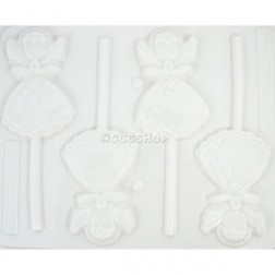 Fairy Lollipop Chocolate Candy and Cookie Mould