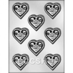 Hearts and Flowers Chocolate Mould