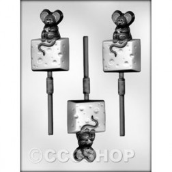 Mouse On Cheese Lollipop Mould