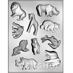 Jungle Animal Chocolate Mould - Medium