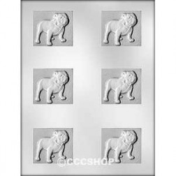 Bulldog Chocolate Mould