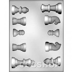 Chess Pieces Chocolate Mould