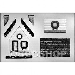 3D House Chocolate Mould