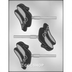 Ladies Shoes Chocolate Lollipop Mould
