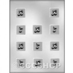 Musical Notes Chocolate Mould
