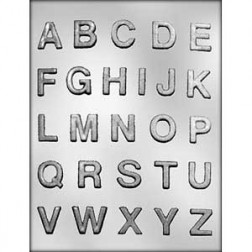 Medium Alphabet Chocolate Mould 