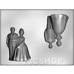 Bride and Groom Couple Chocolate Mould