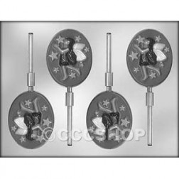 Fairy with Star Chocolate Lollipop Mould