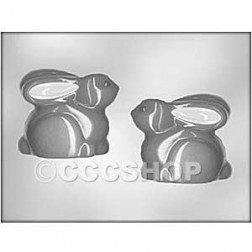 Easter Bunny Chocolate Mould 3D