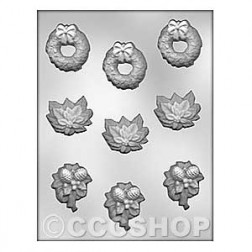 Christmas Wreath Chocolate Mould