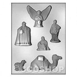 Christmas Scene Chocolate Mould