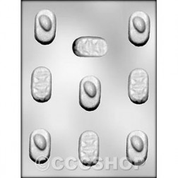 Almond Pieces Chocolate Mould