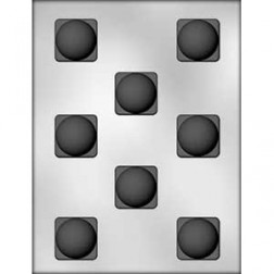 Square Ball Top Chocolate Mould