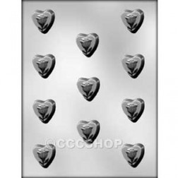 Heart with Rose Deep Chocolate Mould