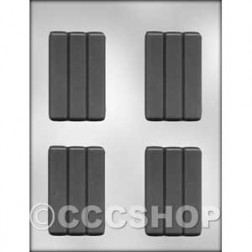3 Finger Bar Chocolate Bar Mould