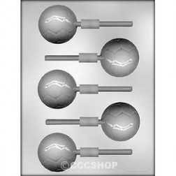 Lollipop Football  Mould 