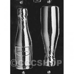 Large Champagne Bottle Chocolate Mould