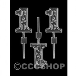 Number 1 Dad Lollipop Mould 