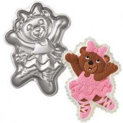 Ballerina Bear Cake Tin