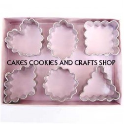 Mini Geometric Crinkle Cutter Set