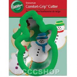 Snowman Comfort Grip Cookie Cutter