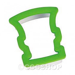 Monster Head Comfort Grip Cookie Cutter