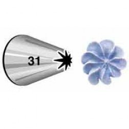 Small Closed Star Tip 31