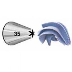 Small Closed Star Tip 35