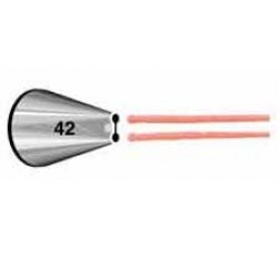Dual Line Icing Tube 42 - Wilton Tip