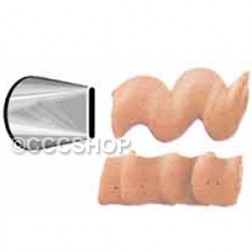 Basketweave Smooth Icing Tube 45 