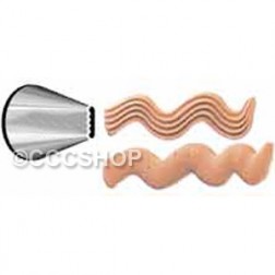 Basketweave Icing Smooth Tube 46 - Wilton