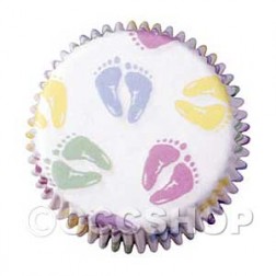 Baby Feet Muffin Cake Cases