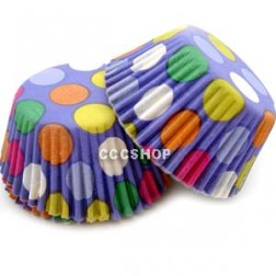Dazzling Dots Mini Cake Cases