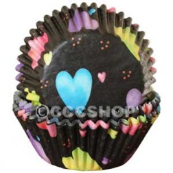 Midnight Romance Cupcake Cases