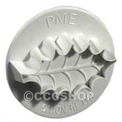 Holly Leaf Veined Plunger Cutter Medium - PME