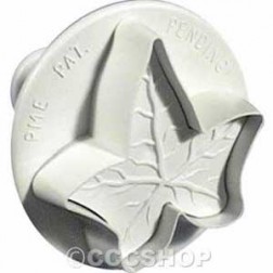 Medium Ivy Leaf Veined Plunger Cutter