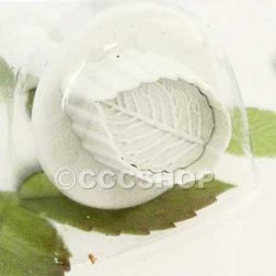 Veined Rose Leaf Plunger Cutter PME - Small