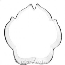 Dog Paw Print Cookie Cutter