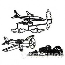 Aeroplanes Set Patchwork Cutter