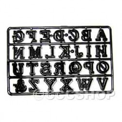 Alphabet Capitals Patchwork Cutter