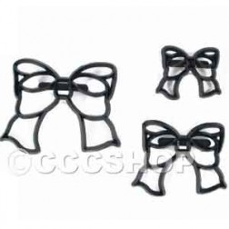 Set of 3 Bow Patchwork Cutter