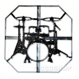 Drum Kit Plaque Patchwork Cutter