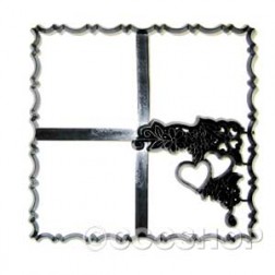 Place Name A with Heart Design Patchwork Cutter